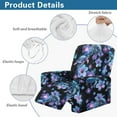 thumbnail image 6 of Renewold Sea Turtle Hibiscus Recliner Cover Anti-Slip Recliner Protector 4 Pieces Stretch Reclining Couch Cover Polyester Spandex Furniture Protector for Living Room, 6 of 8