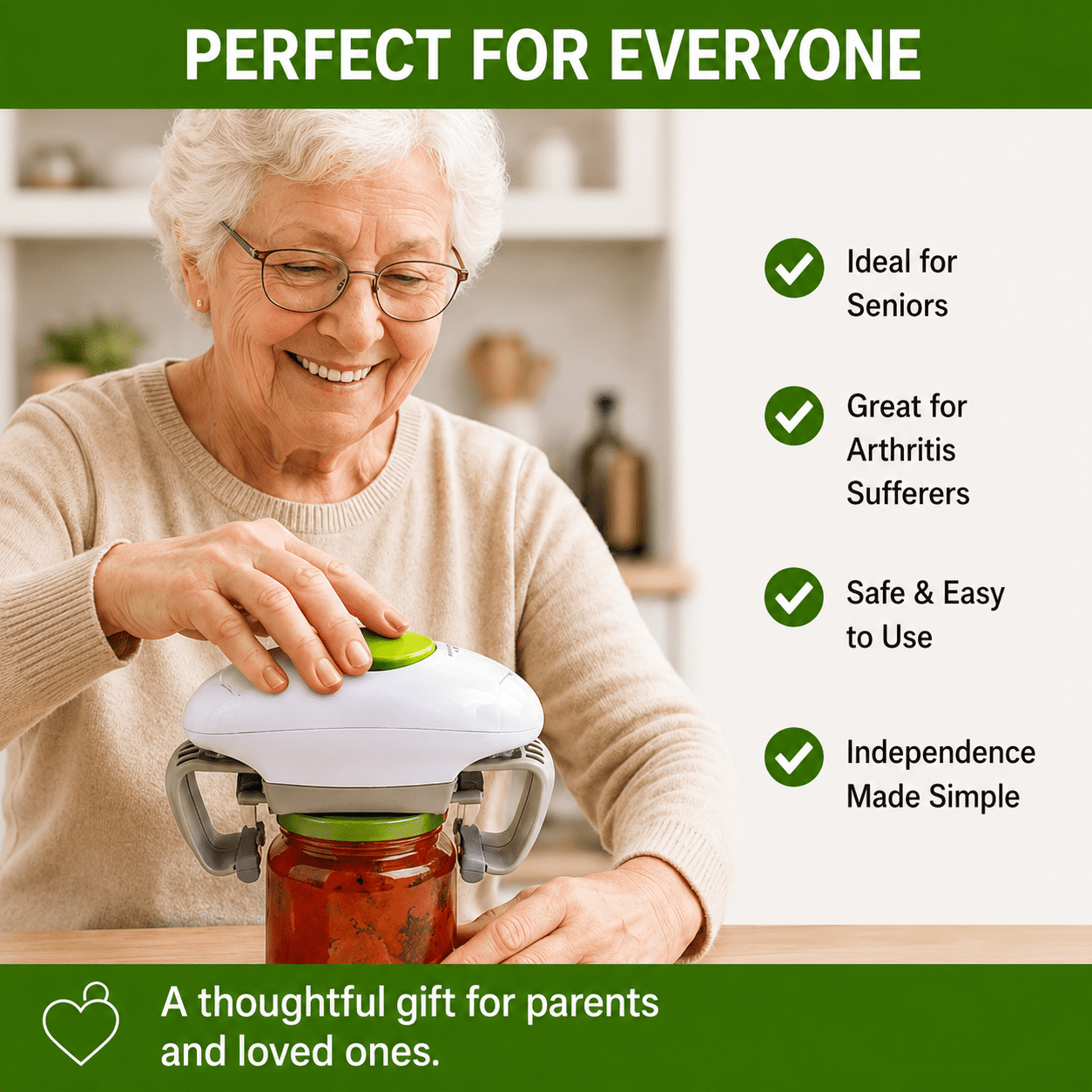 LIFETWO Electric Jar Opener