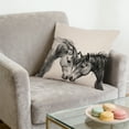 thumbnail image 4 of TanSiDing 1pcs Linen Cushion Cover Sofa Pillow Case Decorative Throw Pillow Cover for Living Room Bedroom Office Modern Farmhouse Decor 45*45cm, 4 of 6