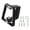Black, variant on Heavy Type Aluminum Alloys Front Rack Brackets 3 Hole Split Front Carriers