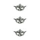 thumbnail image 4 of Qarigey Accesorios de media cara Retro Prom Masquerade Bola veneciana Fiesta Rendimiento Danza Decoración Halloween plata antigua Type1 NO1 Qarigey CBP373013, 4 of 6