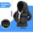 thumbnail image 3 of Gear Shift Hoodie, Gear Shift Cover, Universal Car Shift Knob Hoodie, Mini Hoodie for Car Shifter, Automotive Interior Cute Gadgets, Car Accessories and Decorations（2pcs）, 3 of 7