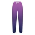 thumbnail image 4 of Sakmal Lightweight Sweatpants Women Joggers Pants Graphic Casual Purple Hiking Sweatpants for Women L, 4 of 5