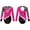 Hot Pink, variant on iixpin Kids Girls Gymnastics Sports Leotard Sparkle Ballet Tumbling Dance Bodysuit Unitard Training Outfit White 12