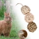 thumbnail image 4 of Juguete de conejo, bolas de hierba, juguetes para y masticar para entrenamiento de conejos, animales pequeños de jerbo, 4 of 9