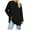 Black, variant on Fiaer Women T Shirts Loose Fit Long Sleeve Tshirts Crew Neck Plus Size Casual Comfort Drop Shoulder Fall Tops White XL