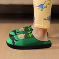 thumbnail image 6 of Wild Kratts Slippers for Kids, Cute Soft Plush Anti-slip Fluffy Fuzzy House Slippers Warm Soft Plush Non-Slip Indoor Outdoor Slip-on Shoes for Boys Girls, 6 of 8