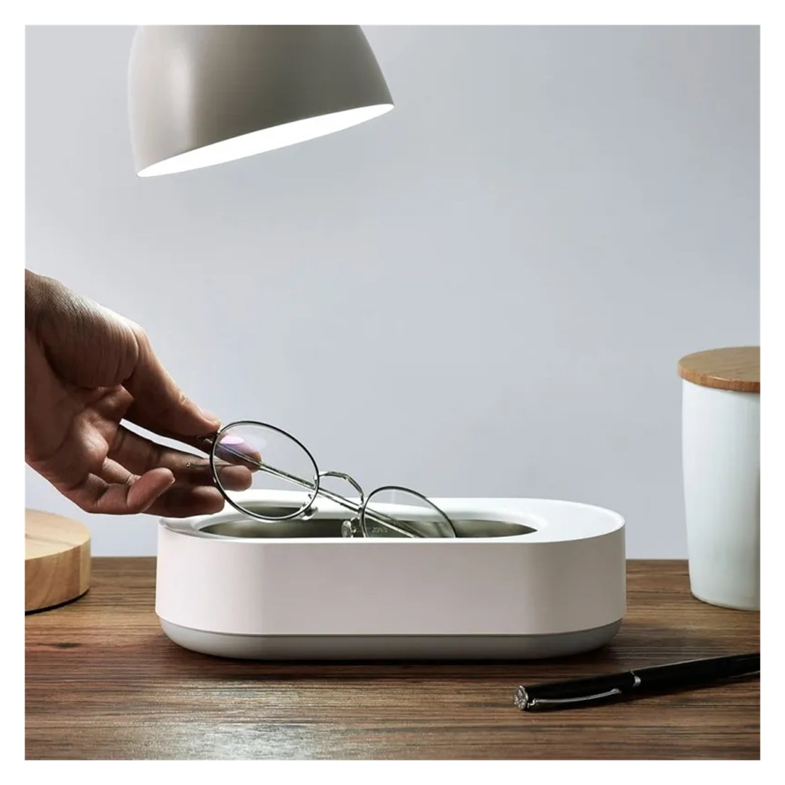 Portable Ultrasonic Cleaner Cleaning Machine for Jewelry Glasses Watch Makeup Eggs Cleaning