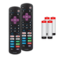 thumbnail image 1 of 2 Pz Control Remoto Universal de Reemplazo Compatible Smart TV ROKU: TCL, LG, ONN, Insignia, HISENSE, Sharp, Philips, Haier, Hitachi, JVC, West, Sanyo, RCA, ATVIO, Polaroid, Daewoo, Premiere Y Express, 1 of 8