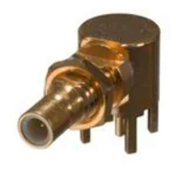 131-3701-501 Conn SMB 0Hz to 4GHz 50Ohm Solder RA Thru-Hole RCP Gold :RoHS