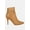 Brown, variant on Toget Satin Rhinestone Ankle Party Boots