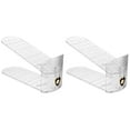 thumbnail image 3 of EIMELI 2 Pcs Organiseur d'Espaces pour Chaussures Support d'Étagère à Chaussures à Deux Niveaux pour Entrée Couloir Salle de Bain Salon, 3 of 8