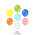 thumbnail image 3 of Globos Blogos Multicolor No 6 con 50 Piezas, 3 of 3