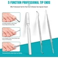 thumbnail image 5 of RONAVO Toenail Clippers for Thick Nails - Nail Clippers Set for Men.Heavy Duty Professional Thick & Ingrown Toe Nail Clipper, Large Toenail Scissors for Elderly/Mens/Women,Long Handle Safety (B, 5 of 9