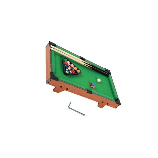 bedienty Kids Pool Table Set Office Use Mini Table Billiards for Family Children Kids