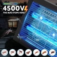 thumbnail image 2 of Rossetta Solar Bug Zapper Outdoor, 1 Acre 4500V Waterproof Mosquito Killer for Garden, Patio, 2 of 8