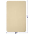 thumbnail image 3 of Alfombra de baño American Soft Linen, 54 x 81 cm, mullida y antideslizante, color beige, 3 of 7