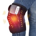 thumbnail image 5 of Heated Knee Brace Wrap with Massage, 1 PACK Heating Pads for Knee Pain Relief, 3 Adjustable Heat, Smart Timer and Vibration Knee Massager, Heating Knee Braces Massager for Arthritis Knee Pain, 5 of 9
