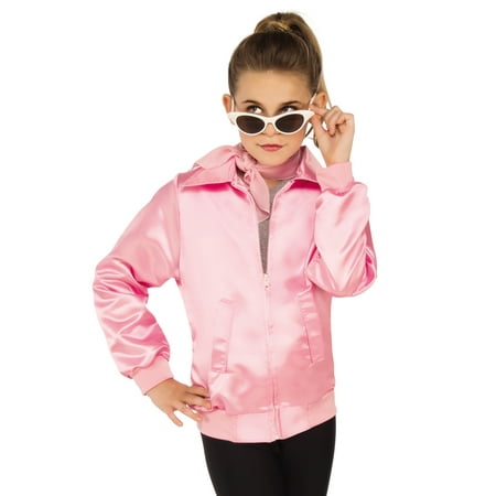 Grease Girls 1950'S Pink Ladies Frenchie Rizzo Childs Costume Jacket-S