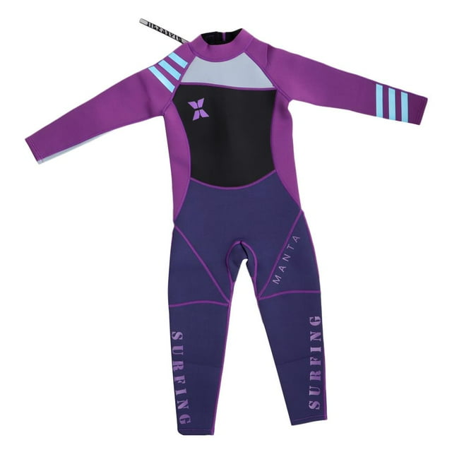 Kid Girls Surfer Beach Wetsuit Cold Full Swimsuit , XL XL