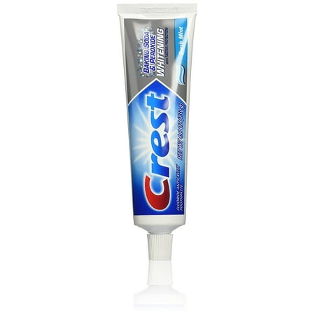 Crest Baking Soda & Peroxide Whitening with Tartar Protection Toothpaste, Fresh Mint, 4.6