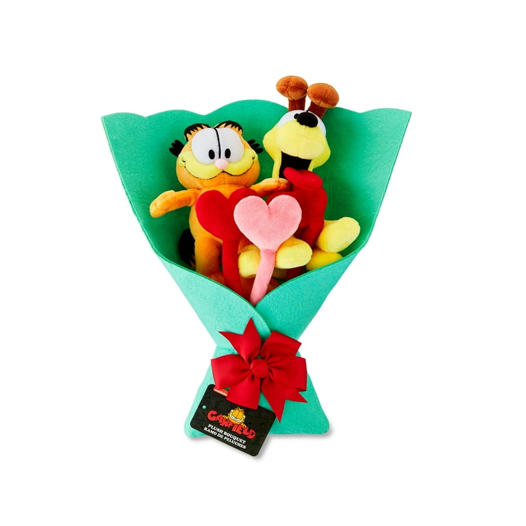 Garfield Plush Bouquet, 5 Piece Set, by Ruz - Walmart.com