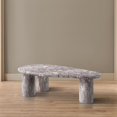 thumbnail image 3 of Meridian Furniture Sassari Brun Table Basse en Béton pour Intérieur/extérieur, 3 of 8