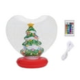 thumbnail image 1 of GUOOL Glowing Inflatable Christmas Ball Heart Xmas Ball for Party Yard Front Porch ChristmasTree, 1 of 9