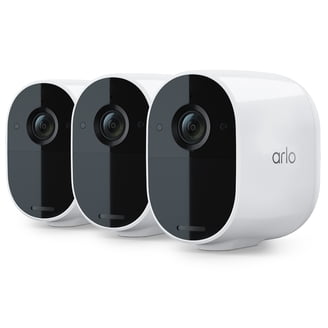 Arlo Pro 4 Wireless Spotlight Security Camera, 3 Pack, White