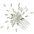 thumbnail image 2 of KAKOWELY Tocado de peineta de novia con cristales, accesorio para el cabello de novia, 2 of 5
