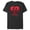 Dark Heather, variant on Donald and Daisy Duck Forever Heart Valentine's Day - Short Sleeve Blended T-Shirt for Adults - Customized-Dark Heather
