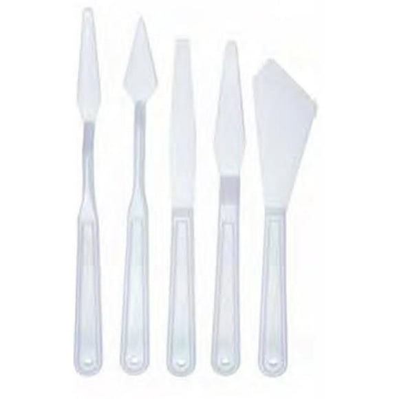 Jack Richeson 500821 Couteaux à Palette en Plastique - Truelle Offset de 2,37 Po