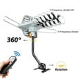 thumbnail image 6 of Kurtrussel Outdoor TV Antenna w/ 33 ft Coaxial Cable Power Box Pole, with 150 Miles Reception Range, 6 of 11