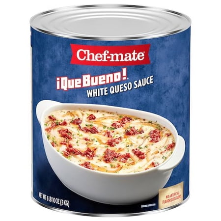 Chef Mate Que Bueno White Queso Sauce, 106 Ounce -- 6 per Case.