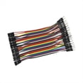 thumbnail image 4 of 120Pcs/Set Male Female 10cm Jumper Wire 2.54mm Pin Dupont Cable for Arduino, 4 of 10