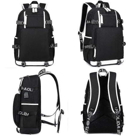 RETEN Schoolbag Backpack For Students | Large Capacity, Water-Resistant | Cute Accessories Included
