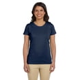 thumbnail image 1 of Camiseta clásica de mujer de manga corta 100 % algodón orgánico NAVY 2XL econsciente EC3000, 1 of 1