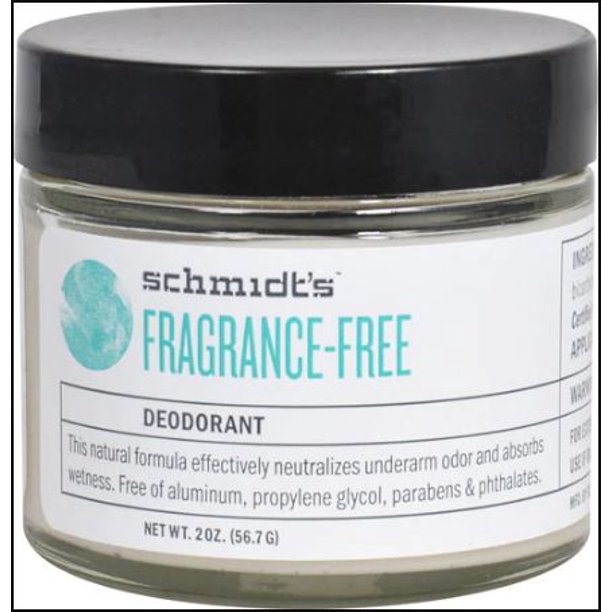 Schmidt's Natural Deodorant Fragrance Free 2 oz