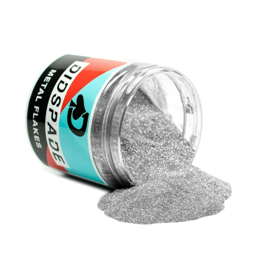 Chrome 0.004 Metal Flake Silver Micro Flake for Car Paint Solvent
