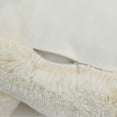 thumbnail image 5 of Home Soft Things DO-IT-YOURSELF Shaggy Faux Fur Bedrest Pillow, Ivory, 20" x 18" x 17", 5 of 10