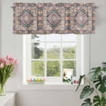 thumbnail image 3 of Valances for Windows Rod Pocket Short Curtain for Bathroom Living Room Bedroom 1 Panel 42x12in, 3 of 9