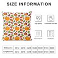 Bybiment 1 Pack Plush Throw Pillow Cover, Pattern Cartoon Pumpkin