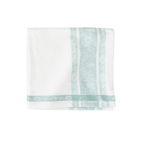 

C&F Home Rose Trellis Jacquard Sea Glass Cotton Machine Washable Napkin 18x18 Set of 6