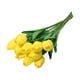 thumbnail image 5 of Tulipanes Simulados Yuarrent 10 Bolsas Decoración Amarillo 2Conjunto, 5 of 6