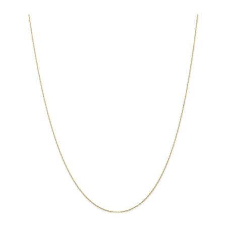 10K Yellow Gold Lite Rope Chain (2.50 mm) main image 1