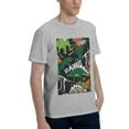 thumbnail image 2 of Bingfone Dinosaur Skeleton Men'S Loose Fit Short-Sleeve Pocket T-Shirt, 2 of 7