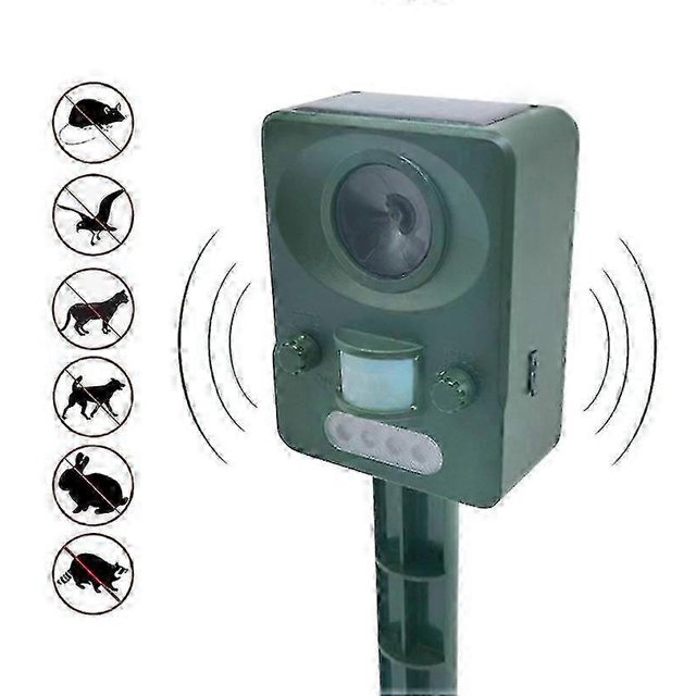 Solar bird repellent, mouse repellent, animal repellent, ultrasonic dog repellent, flash drive