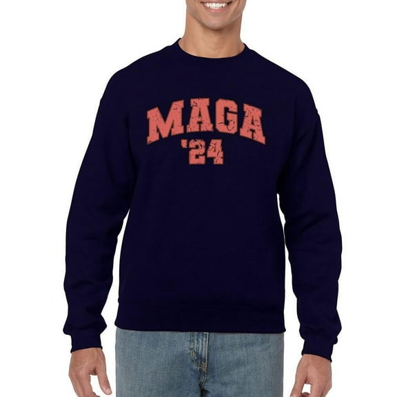 Vintage Maga '24 Apparel Tee Sweatshirt Men's