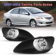 thumbnail image 3 of Fog Lights Fit for 2007-2012 Toyota Yaris Sedan 2PCS OEM Replacement Front Fog Lamps Replacement, 3 of 10
