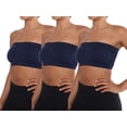 thumbnail image 1 of Women's Padded Bandeau Bra Tube Top - Value Saver Multi Pack, 1 of 1